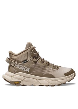 Trekkingi Hoka Trail Code Gtx GORE-TEX 1123165 Brązowy ze sklepu eobuwie.pl w kategorii Buty trekkingowe męskie - zdjęcie 182112362