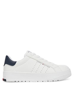 Sneakersy Tommy Hilfiger Low Cut Lace-Up Sneaker T3X9-33856-1355 S Biały ze sklepu eobuwie.pl w kategorii Buty sportowe dziecięce - zdjęcie 182112424