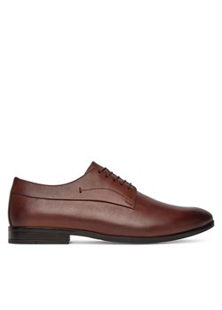 Półbuty Lasocki MI08-BRYAN-04 Brązowy ze sklepu eobuwie.pl w kategorii Buty eleganckie męskie - zdjęcie 182112531
