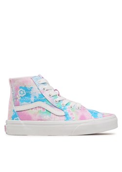 Tenisówki Vans Sk8-Hi Tapered VN0007PZ6GL1 Różowy ze sklepu eobuwie.pl w kategorii Trampki dziecięce - zdjęcie 182112814