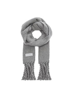 Szalik Tommy Hilfiger Tommy Twist Scarf AW0AW15530 Szary ze sklepu eobuwie.pl w kategorii Szaliki i chusty damskie - zdjęcie 182112954