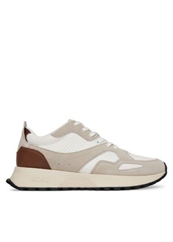 Sneakersy BOSS Jonah 50542119 Beżowy ze sklepu eobuwie.pl w kategorii Buty sportowe męskie - zdjęcie 182113012