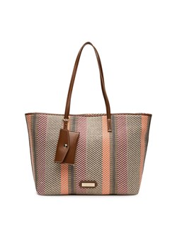 Torebka Nine West Lilla3 Brązowy ze sklepu eobuwie.pl w kategorii Torby Shopper bag - zdjęcie 182113043