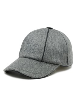 Czapka z daszkiem Max Mara 2345760137600 Szary ze sklepu eobuwie.pl w kategorii Czapki z daszkiem damskie - zdjęcie 182113082