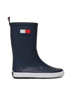 Kalosze Tommy Hilfiger TOMMY HILFIGER-T3XC-33923-0047 M Granatowy ze sklepu eobuwie.pl w kategorii Kalosze damskie - zdjęcie 182113271