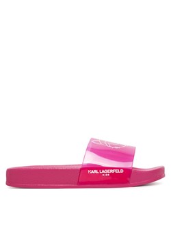 Klapki Karl Lagerfeld Kids Z30369 M Różowy - id: 0000304693977 - marki Karl Lagerfeld - 182113374 Klapki Karl Lagerfeld Kids Z30369 M Różowy ze sklepu eobuwie.pl w kategorii Klapki dziecięce - zdjęcie 182113374