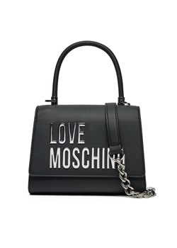 Torebka LOVE MOSCHINO JC4024PP1MKD000B Czarny ze sklepu eobuwie.pl w kategorii Kuferki - zdjęcie 182113394