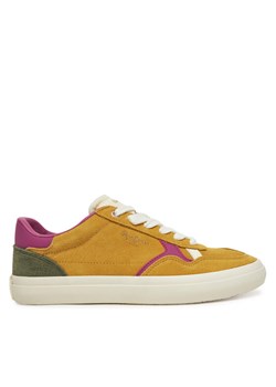 Sneakersy Pepe Jeans Travis City W PLS31592 Zielony ze sklepu eobuwie.pl w kategorii Buty sportowe damskie - zdjęcie 182113501