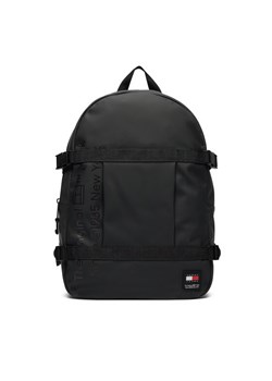 Plecak Tommy Jeans Tjm Daily + Sternum Backpack AM0AM11961 Czarny ze sklepu eobuwie.pl w kategorii Plecaki - zdjęcie 182113593