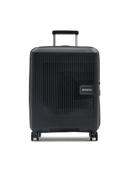 Walizka kabinowa American Tourister Aerostep 146819-1041-1INU Czarny ze sklepu eobuwie.pl w kategorii Walizki - zdjęcie 182113643