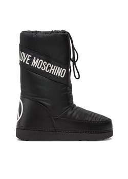 Śniegowce LOVE MOSCHINO JA24032G1LISA000 Czarny ze sklepu eobuwie.pl w kategorii Śniegowce damskie - zdjęcie 182113711