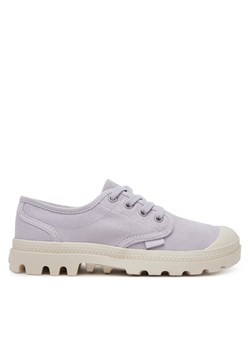 Trampki Palladium Pampa Oxford 92351-549-M Fioletowy ze sklepu eobuwie.pl w kategorii Trampki damskie - zdjęcie 182113721