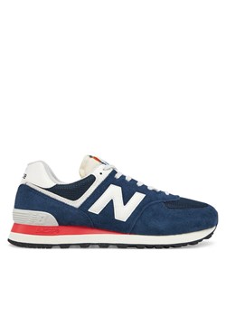 Sneakersy New Balance U574VPN Granatowy ze sklepu eobuwie.pl w kategorii Buty sportowe męskie - zdjęcie 182113810