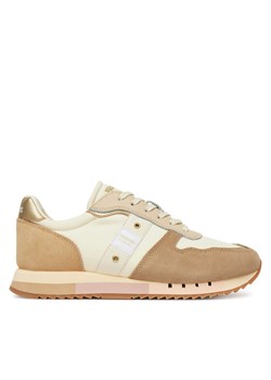 Sneakersy Blauer S5MELROSE02 Beżowy ze sklepu eobuwie.pl w kategorii Buty sportowe damskie - zdjęcie 182113883
