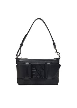 Torebka Armani Exchange XW000921 AF13673 UC001 Czarny ze sklepu eobuwie.pl w kategorii Listonoszki - zdjęcie 182113931
