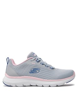 Sneakersy Skechers Flex Appeal 5.0- 150201/GYMT Szary ze sklepu eobuwie.pl w kategorii Buty sportowe damskie - zdjęcie 182113960