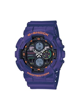 Zegarek G-Shock GA-140-6AER Fioletowy ze sklepu eobuwie.pl w kategorii Zegarki - zdjęcie 182113993