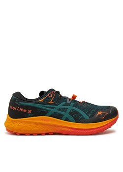 Buty do biegania Asics Fuji Lite 5 1011B889 Zielony ze sklepu eobuwie.pl w kategorii Buty sportowe męskie - zdjęcie 182114164