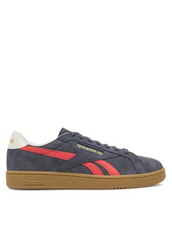 Sneakersy Reebok Club C Grounds 100074847 Granatowy ze sklepu eobuwie.pl w kategorii Buty sportowe męskie - zdjęcie 182114172
