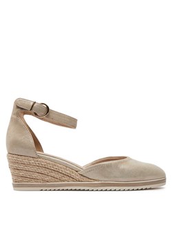 Espadryle Tamaris 1-22309-42 Złoty ze sklepu eobuwie.pl w kategorii Espadryle damskie - zdjęcie 182114423