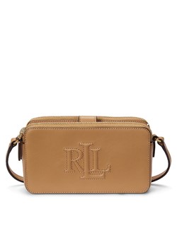Torebka LAUREN RALPH LAUREN 432951475007 Brązowy ze sklepu eobuwie.pl w kategorii Listonoszki - zdjęcie 182114462