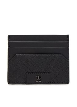 Etui na karty kredytowe Tommy Hilfiger Th Monogram Cc Holder AM0AM12169 Czarny ze sklepu eobuwie.pl w kategorii Etui - zdjęcie 182114492