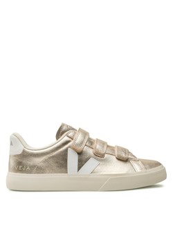 Sneakersy Veja Recife Logo Chromefree RC0502418B Złoty ze sklepu eobuwie.pl w kategorii Buty sportowe męskie - zdjęcie 182114713