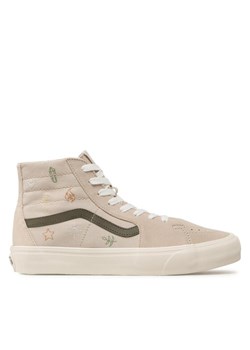Tenisówki Vans Sk8-Hi Tapered VN0005UMBLP1 Beżowy ze sklepu eobuwie.pl w kategorii Trampki damskie - zdjęcie 182114784