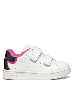 Sneakersy Geox B Eclyper Girl B365MA 0BCKC C0404 Biały ze sklepu eobuwie.pl w kategorii Buty sportowe dziecięce - zdjęcie 182114802