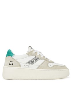 Sneakersy D.A.T.E. Court W421-CP-VC Biały ze sklepu eobuwie.pl w kategorii Buty sportowe damskie - zdjęcie 182115340