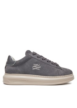 Sneakersy KARL LAGERFELD Kapri KL52517 Szary ze sklepu eobuwie.pl w kategorii Buty sportowe męskie - zdjęcie 182115344
