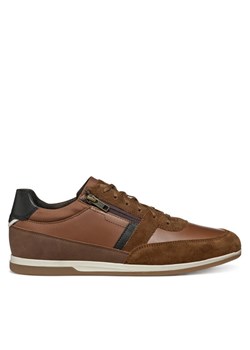 Sneakersy Geox U Renan U554GA 02285 C6003 Brązowy ze sklepu eobuwie.pl w kategorii Buty sportowe męskie - zdjęcie 182115360