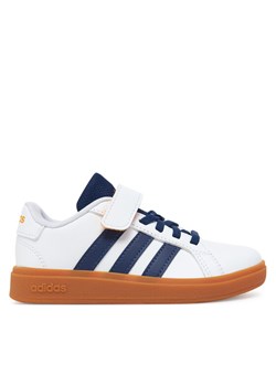Sneakersy adidas Grand Court 2.0 JI0973 Biały ze sklepu eobuwie.pl w kategorii Buty sportowe dziecięce - zdjęcie 182115371