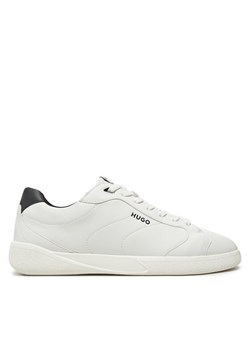 Sneakersy Hugo Riven Tenn punyl 50523439 Biały ze sklepu eobuwie.pl w kategorii Buty sportowe męskie - zdjęcie 182115581