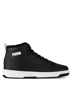 Sneakersy Puma REBOUND JOY FUR 37557601 Czarny ze sklepu eobuwie.pl w kategorii Buty sportowe męskie - zdjęcie 182115584