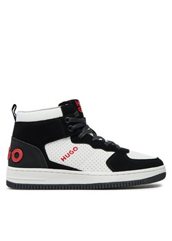 Sneakersy Hugo G00245 S Czarny ze sklepu eobuwie.pl w kategorii Buty sportowe dziecięce - zdjęcie 182115653