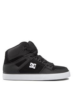 Sneakersy DC Pure High-Top Wc ADYS400043 Czarny ze sklepu eobuwie.pl w kategorii Buty sportowe męskie - zdjęcie 182115762