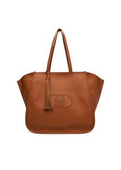 Torebka Liu Jo L Tote AA5012 E0161 Brązowy ze sklepu eobuwie.pl w kategorii Torby Shopper bag - zdjęcie 182115783