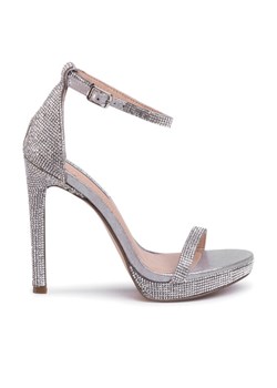 Sandały Steve Madden Milano-R SM11000897-02003-998 Srebrny ze sklepu eobuwie.pl w kategorii Sandały damskie - zdjęcie 182115801