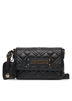 Torebka LOVE MOSCHINO JC4210PP0MLA0000 Czarny ze sklepu eobuwie.pl w kategorii Listonoszki - zdjęcie 182115824