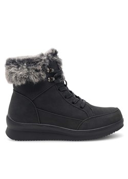 Botki Clara Barson YVET HMD221160-1 Czarny ze sklepu eobuwie.pl w kategorii Workery damskie - zdjęcie 182115941