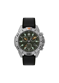 Zegarek Timex Expedition Ridge Chronograph TW2W16100 Czarny ze sklepu eobuwie.pl w kategorii Zegarki - zdjęcie 182115953