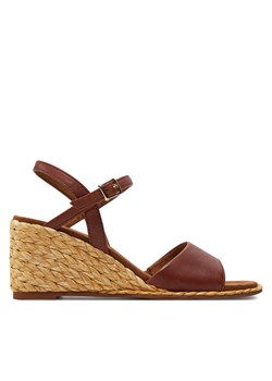 Espadryle Caprice 9-28307-42 Brązowy ze sklepu eobuwie.pl w kategorii Sandały damskie - zdjęcie 182115961