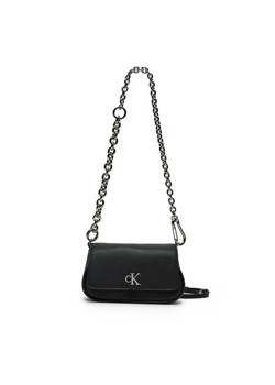 Torebka Calvin Klein Jeans K60K613049 Czarny ze sklepu eobuwie.pl w kategorii Kopertówki - zdjęcie 182116110
