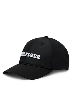 Czapka z daszkiem Tommy Hilfiger Monotype AM0AM12043 Czarny ze sklepu eobuwie.pl w kategorii Czapki z daszkiem męskie - zdjęcie 182116112