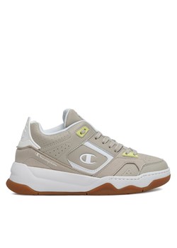 Sneakersy Champion OVERTIME MID S11745-MS084 Beżowy ze sklepu eobuwie.pl w kategorii Buty sportowe damskie - zdjęcie 182116120