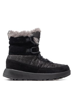 Śniegowce Columbia Slopeside Peak Luxe BL5106 Czarny ze sklepu eobuwie.pl w kategorii Śniegowce damskie - zdjęcie 182116151