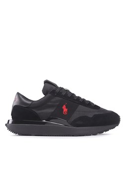 Sneakersy Polo Ralph Lauren Train 89 809878008005 Czarny ze sklepu eobuwie.pl w kategorii Buty sportowe męskie - zdjęcie 182116322