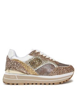 Sneakersy Liu Jo Maxi Wonder BA5015 TX007 Złoty ze sklepu eobuwie.pl w kategorii Buty sportowe damskie - zdjęcie 182116340