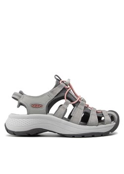 Sandały Keen Astoria West Sandal 1023589 Szary ze sklepu eobuwie.pl w kategorii Sandały damskie - zdjęcie 182116350